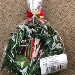 新品ミニリース  ミニクリスマスツリーの画像