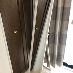 ［募集場所変更しました］全身鏡　中古品の画像