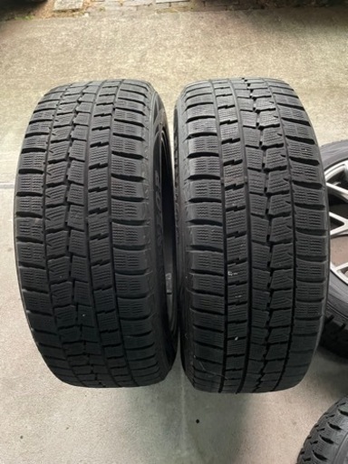 BMW 5シリーズF10 F11に履いていたホイール/スタッドレス 17X8J PCD120/5H     225/55R17 DUN