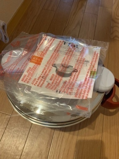 【箱無し、説明書付】T-fal クリプソ ミニット デュオ ルージュ 5.2L