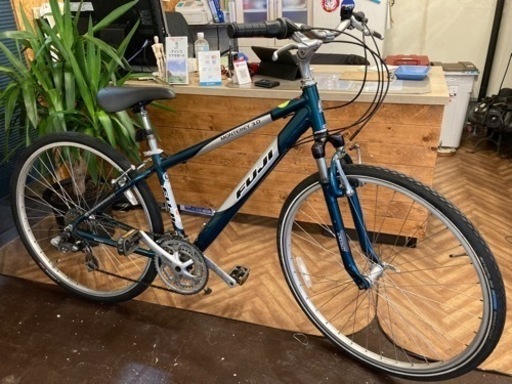 【FUJI MONTEREY 3.0】2006年-2008年モデル！レア！もう販売していません！700×35c 21段変速　クロスバイク　グリーン