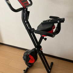 エアロバイク　steady 静音設計&コンパクトの画像