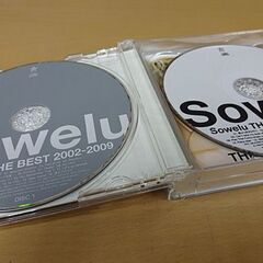 Sowelu CD2枚セット THE BEST 2002-2009 2CD+DVD/Love&I.～恋愛遍歴 CD+DVD ソエル 札幌市 白石区 の画像