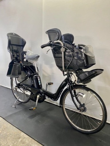 関東全域送料無料 保証付き 電動自転車　ブリヂストン　アンジェリーノ　26インチ　3人乗り 8.9ah 黒色