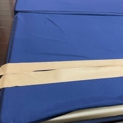 商談中！マットレスシングル、ブルーの画像