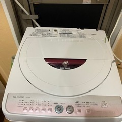 SHARP 洗濯機　イオンコート　6kg 美品の画像