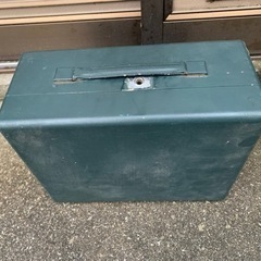 昭和レトロ、コロンビア、ポータブル蓄音機の画像