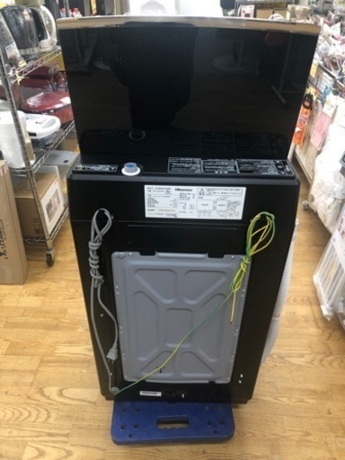 K160★Hisens製★2018年製5.5㌔洗濯機★6ヵ月間保証付き★近隣配送・設置可能