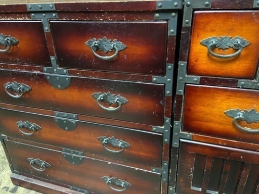 アンティークレトロ　和箪笥　タンス　昭和家具　収納家具　昭和レトロ