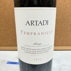 7/18値下げしました！⭐️未開栓⭐️ARTADI TEMPRANILLO 2011 750ml 赤ワイン 14% NO.672の画像