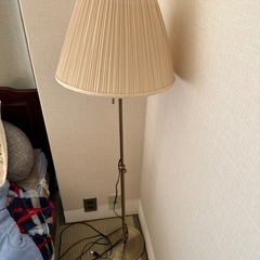 アンティーク調フロアスタンド　ランプ　ダブルデイ