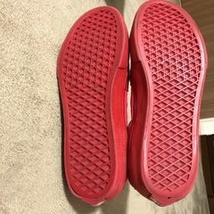 VANS バンズ SK8-HI スケート ハイ ボルケーノ フレイム ファイアー★ 25.0cm スニーカー レッドの画像