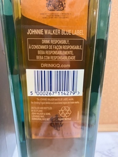 2/4値下げ致しました！⭐️未開栓⭐️ジョニーウォーカー ブルーラベル 750ml ウイスキー 40度 箱あり