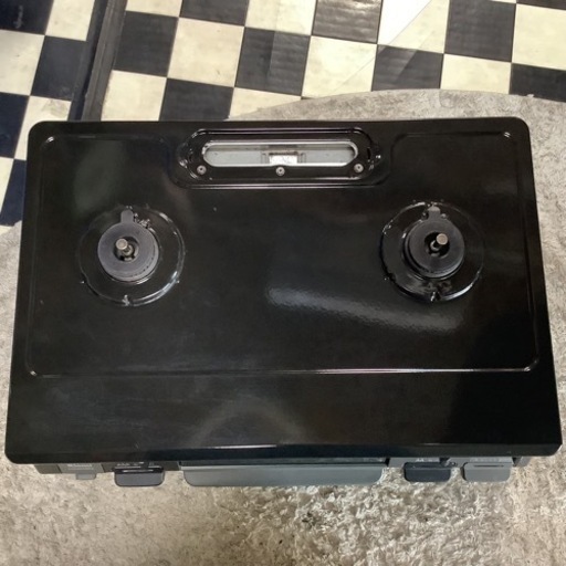 【リサイクルサービス八光　田上店　安心の3か月保証　配達・設置OK】Rinnai　ガステーブル　 KGM64BK2L　[ＬＰガス] 2019年製