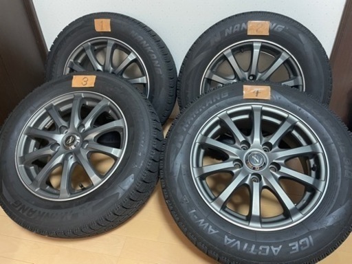 80ノアにて使用していました。195/65R15 PCD114.3