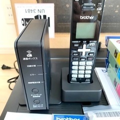 美品⭐︎インクジェットFAX複合機⭐︎子機未使用品！の画像