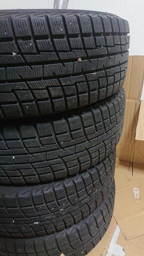 ヨコハマアイスガード スタッドレス185/70 14インチバリ山