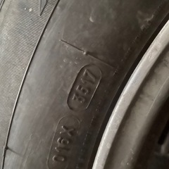 ミシュラン  スタッドレス　　225/60-17インチ　ベンツ用　アルミホイール付き　4本の画像