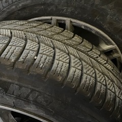 ミシュラン  スタッドレス　　225/60-17インチ　ベンツ用　アルミホイール付き　4本の画像