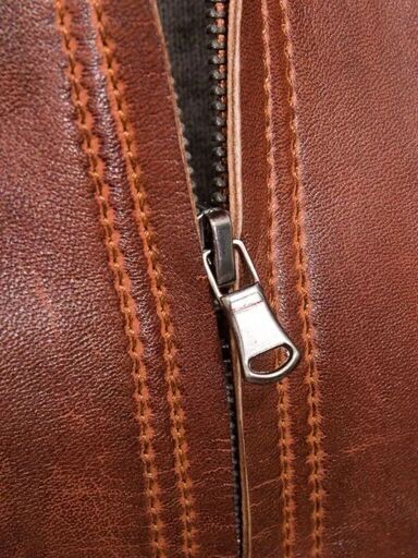 羊革クロスポケットワックスジャケット Sheep Leather Cross Pocket Waxed Jacketvhv1