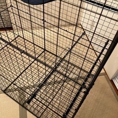 猫用ゲージ　2段　ハンモック付きの画像