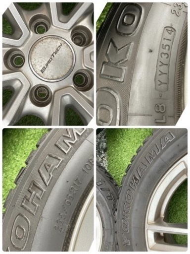 ??訳あり‼️ヨコハマGEOLANDAR スタッドレス‼️ユーロテック‼️ボルボ V60 その他用‼235/65R17??