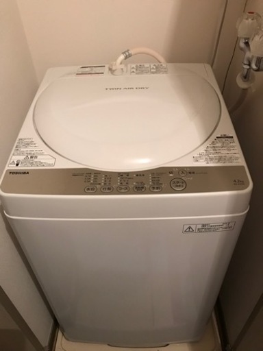 TOSHIBA AW-4S3(W) 4.2kg 洗濯機