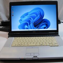 【値下げしました】【Win11】富士通 LIFEBOOK E78...