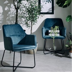 ※特別延長※ダイニングチェア2脚の画像