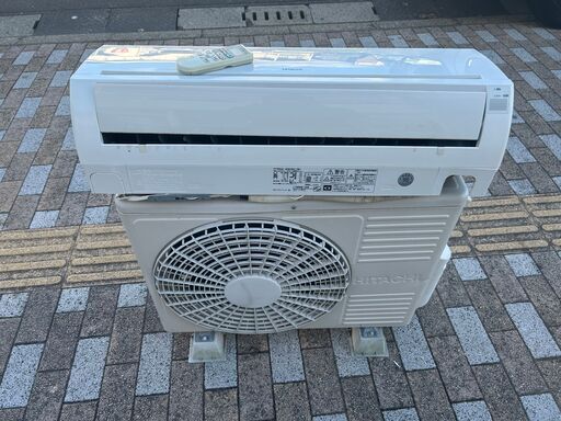 決まりました◆日立 ルームエアコン 10畳程度 2014年製 RAS-AN28C エアコンクリーニング渡し