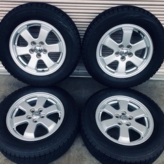 冬タイヤ 195/65R15 プリウス等用アルミ付ブリヂストン ...