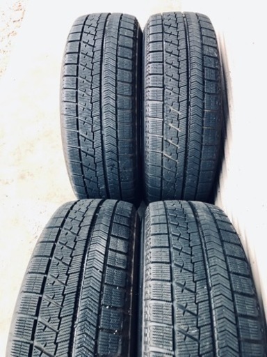冬タイヤ 195/65R15 プリウス等用アルミ付ブリヂストン ブリザック バリ山4本組