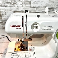 【ご成約済み🐾】JANOME 電子ミシン✨ 微訳アリ破格⭕️ 配送可能🚛の画像