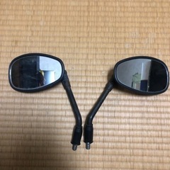 バイク用ミラー　原付や小型バイクに