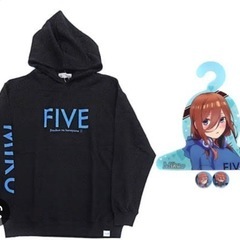 五等分の花嫁 三玖FIVEパーカー