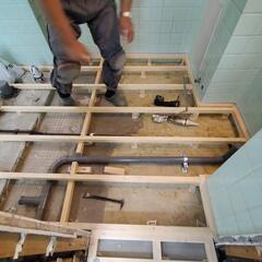 事務処理、店舗、内装工事の現場管理、月給25万＋α【住居も斡旋】の画像