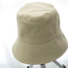 ■ベージュ帽子の画像