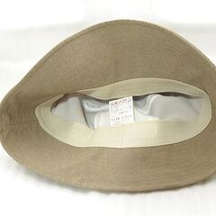 ■ベージュ帽子の画像