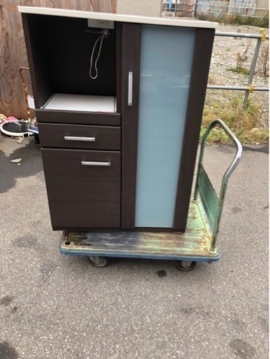 万代店　ニトリ　レンジボード　レンジ台