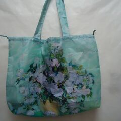 バッグカバー マルチカラー 22cm(紐長) レインバッグ 名画...
