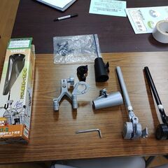 さすべえ・自転車・傘・スタンド・現地取り引き・交換パーツ含む・千円の画像