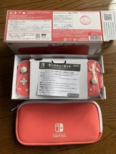Nintendo Switch Lite coral