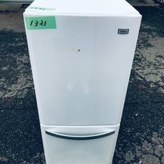 1321番 Haier✨冷凍冷蔵庫✨JR-NF140H‼️