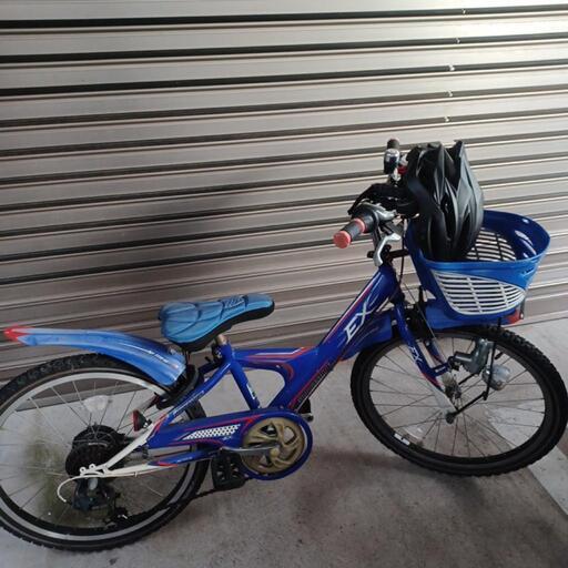 【譲ります】ブリジストン22インチ 男児 子ども自転車 ※サドルカバー付き