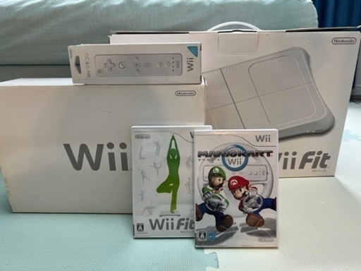 Wii本体＋Wii fit＋マリオカート＋