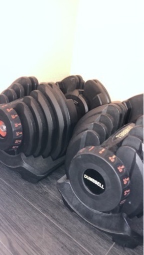 可変式ダンベル40kg×2個セット