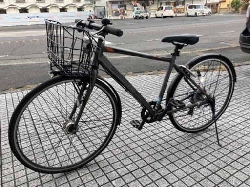 【クロスバイク】TB1 ブリヂストン製　27インチ　7段変速　LEDオートライト付　若林自転車　唐崎店　SALE中❗️