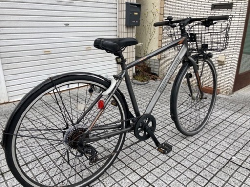 【クロスバイク】TB1 ブリヂストン製　27インチ　7段変速　LEDオートライト付　若林自転車　唐崎店　SALE中❗️