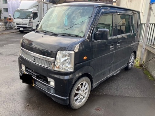 宇宙一安い札幌エブリィヒッチメンバーH18車検来年10月両側電動スライドドア