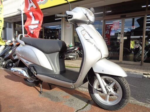 NO.4554　アクセス１２５　４サイクルエンジン　キャブレター車　シルバー　☆彡